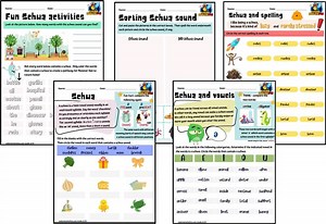 Schwa Worksheets and Activities.Making English Fun