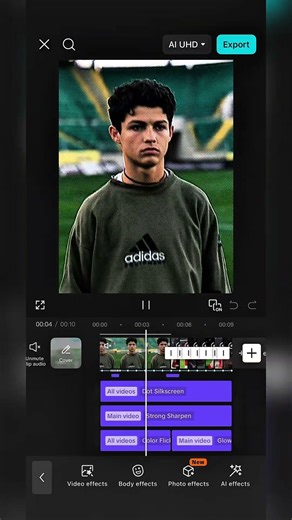 Ronaldo Trending Edit Tutorial 🔥 | CapCut New Style #ronaldo #football #edit #capcut #edit