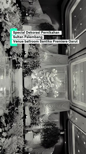 a wedding that speaks elegance every detail. from venue to decor - all beautifully arranged in one complete.✨#fyp #mahoganydecoration #process #result #wedding