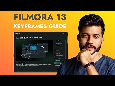 Filmora 13: Complete Guide to Keyframing