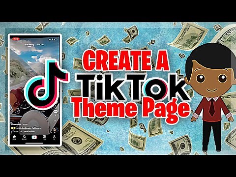 Creating a TIK TOK THEME PAGE from Scratch EP. 1(LUXURY & MOTIVATION)