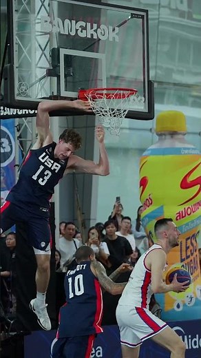 A victory 7 years in the making. 🇺🇸 USA beat Serbia 🇷🇸 and get a spot in the #3x3ChampionsCup final