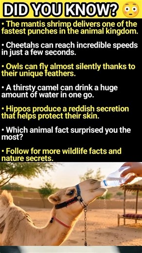 Animal Facts That Sound Completely Fake 😳