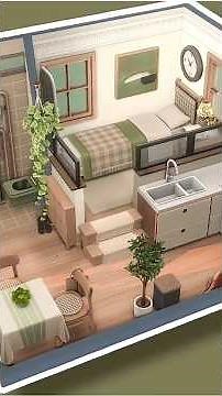 Small Cozy Apartment #sims4 #thesims4 #sims #thesims #sims4build #sims4cc #sims4mods #ts4