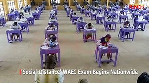 49K views · 1.4K reactions | 'Social-Distance' WAEC Exam Begins Nationwide | Punch Newspapers | Facebook
