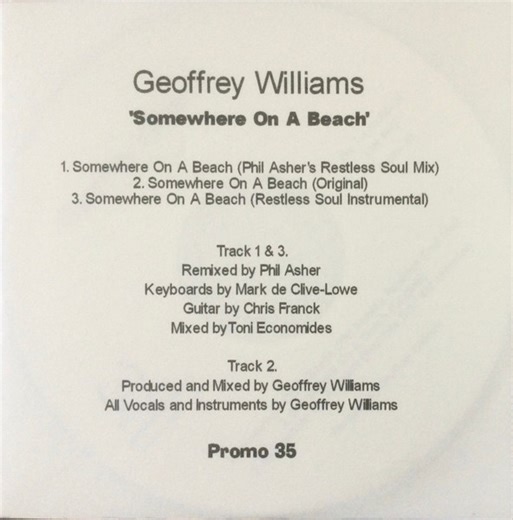 Geoffrey Williams - Somewhere On A Beach