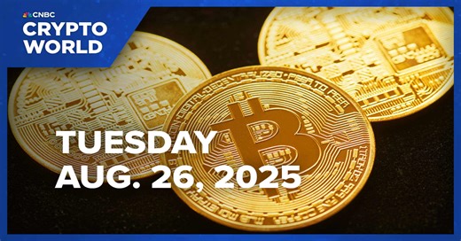 Crypto pullback briefly pushes bitcoin to lowest level since early July: CNBC Crypto World