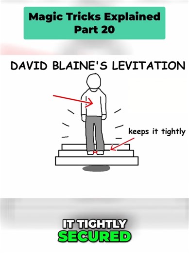 How Does David Blaine ✨ Do Levitation? 🪄 Explore David Blaine's famous levitation trick! We reveal the secrets behind this illusion, examining the clever methods and stagecraft that create the magic. Discover the details! #DavidBlaine #Levitation #MagicTrick #Illusion #Magician #SecretsRevealed #Stagecraft #MagicExplained #BlaineLevitation #Mystery Video created with the support of AI. Original concept by The Paint Explainer. Curated and Edited by Explain It Simply.