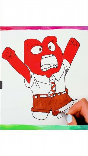 How to Draw Anger from Inside Out