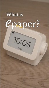 have you heard of epaper technology??