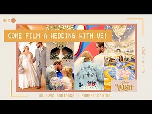 Wedding aboard the Disney Wish! | COME FILM A CRUISE WEDDING WITH US