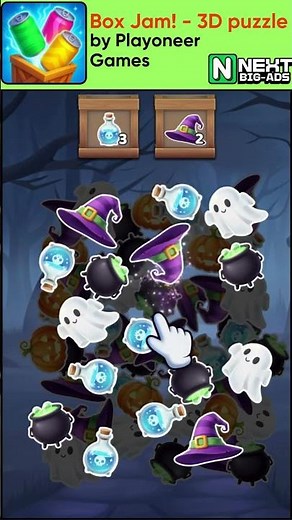 📦 Box Jam! – 3D Puzzle Game by Playoneer Games, Ltd. | NextBigAds | Ad Intelligence #nextbigads