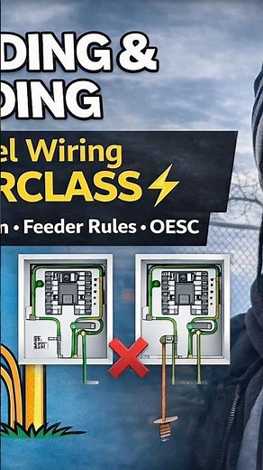 Grounding & Bonding MASTERCLASS ⚡ Code Rules Every Electrician Must Know (OESC 2024)