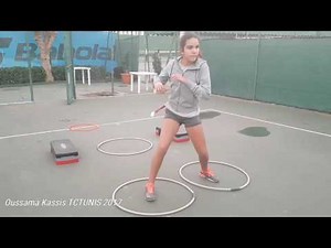 working on open stance forehand rotations