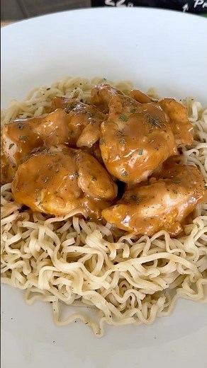 Baked Chicken Satay With Noodles
