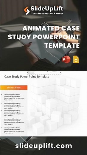 Animated Case Study PowerPoint Template🔍📝 #powerpoint #presentationdesign #slideuplift