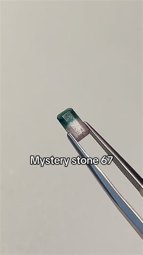 Mia Aurei on Instagram: "Gem identification with me - Mystery stone 67 #gemologist #gemology #gem #gemidentification #gemstone #homelab #laboratory #workvlog #homeoffice #tourmaline #particolored #miaaurei #miaaureigem"