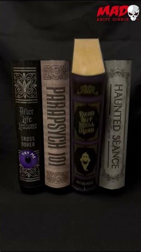 Moving Seance Spellbooks Halloween Animatronic