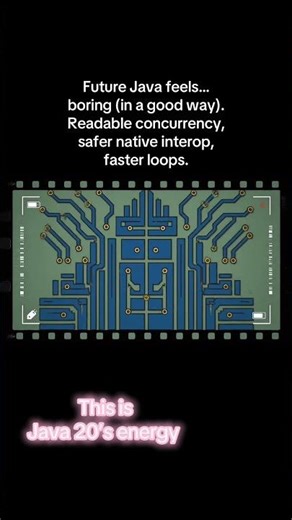 Future Java feels… boring (in a good way). Java 20. link in bio #java #coding #javadevs #fyp