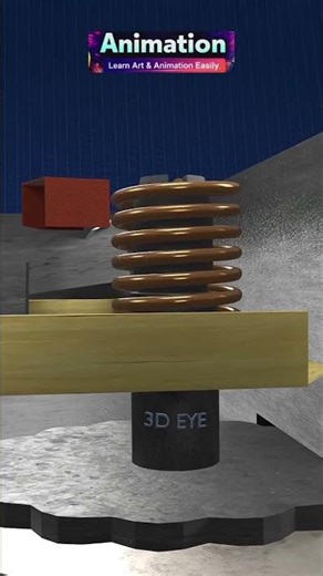 weigh machine kaise work krti hai 3d animation.. #trending #shorts