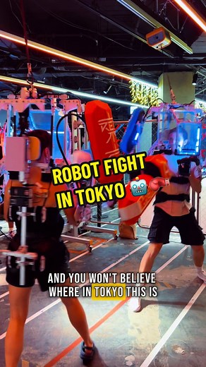 Red Tokyo Tower: Futuristic Arcade & Robot Fights Experience