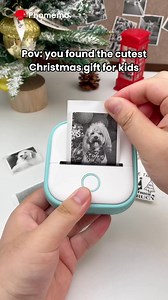 8.2K views · 55 reactions | It’s so fun to print these photos& stickers!殺Comment T02 to get  Phomemo T02 mini printer ✅Easy to use & carry ✅No ink needed #phomemo #miniprinter #stickerprinter #giftforkids #christmasgiftidea | Phomemo | Facebook