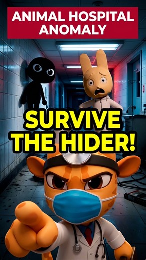 How to Survive The Hider in Animal Hospital Anomaly! 😱 (Roblox Animal Hospital Anomaly)