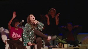 82 reactions | With grace and wit, Maysoon Zayid jokes about her...