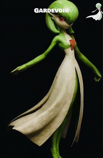 Realistic Pokémon Evolution | Mega Gardevoir 🌸✨