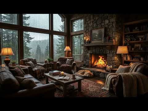 Peaceful Rain on Window 🌧️ Fall Asleep Fast | Cozy Night Rain Sounds for Deep Sleep