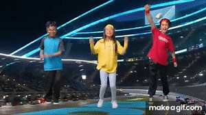 Mcqueen Cheering on Make a GIF