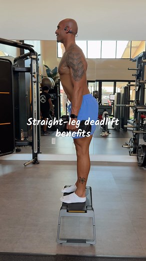 39 reactions | Build the back half | Straight Leg Deadlifts  Lift heavier for strength, but drop the load and chase the stretch when you want more range and durability. ⚖️️ How to: Hinge from the hips with a soft knee, slide the weight down the legs, keep a neutral spine, drive hips forward to stand. Add this to workout routine | 3 × 8–10, 60–90s rest. #Fitness #FitnessJourney #FitLife #StrengthTraining #Workout | Mario Jenkins | Facebook