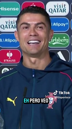 7️⃣🇦🇷 EL CR7 ARGENTINO NO EXISTE//EL CR7 ARGENTINO🤣 🇵🇹😅En la previa de la final de la Nations League, Cristiano sacó lo mejor de su acento argentino y mostró su cariño por el país. #10sportsco 📲🔗Link en la Bio. #deportes #futbol #futbolargentino #portugal #argentina #cristianoronaldo #messi #nationsleague #foryoupage #parati