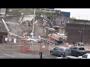 MASSIVE DESTRUCTION Double The Action Blackpool Courts Police Station Demolition 15/04/2025