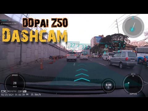 Lupet ng Dashcam parang A.I. computer games | DDPAI Z50 review best feature dual dashcam
