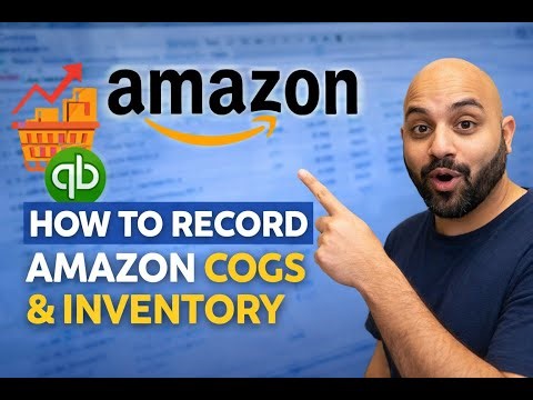 How to record Amazon Cost of Goods Sold and Inventory