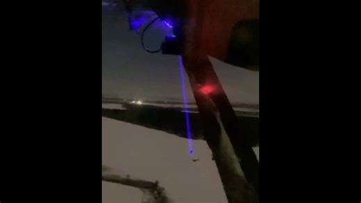 Laser-Mounted Minigun Takes Out Shahed