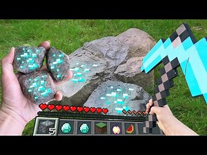 Minecraft in Real Life POV 創世神第一人稱真人版 Realistic Minecraft Texture Pack