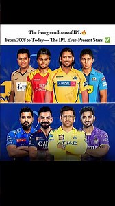IPL’s Evergreen Stars — 2008 to Now!🔥#cricket #cricketlover #cricketshorts #cricketnews #cricketfans