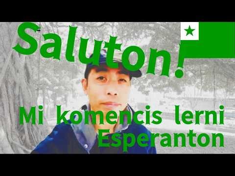 Mi parolis Esperanton por la unua fojo | Trying to Speak Esperanto for the First Time