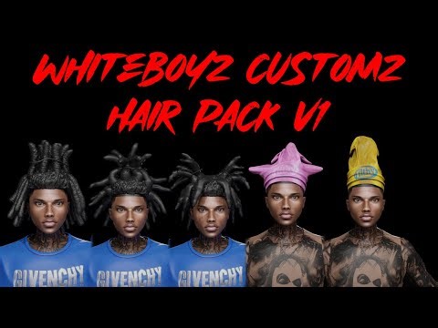 Whiteboyz Customz Hair Pack | 60 Hairs