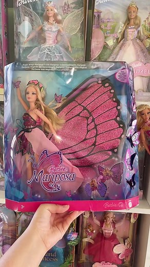 #5 Let’s take a closer look at…Barbie Mariposa 🦋💗 - How beautiful is Barbie as Mariposa?! This doll is quite literally STUNNING! The details, the 2 in 1 colour changing wings, her face screening, the butterfly 3D box detailing, simply beautiful. My Mariposa box is a little damaged, so I’m trying my best to find a replacement! What do you think of this doll? 😊 #barbie #barbiecollector #barbiegirl #barbiemovies #barbiefairytopia #barbiemariposa #barbiemoviedolls #barbieelina