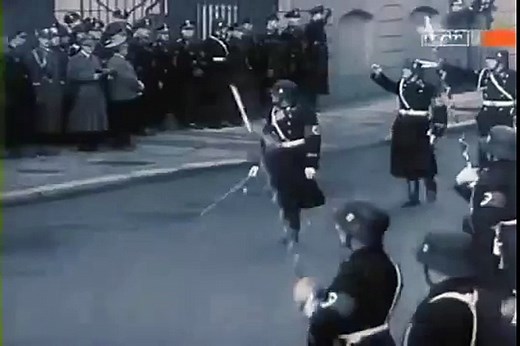 Waffen SS March - Colour Footage ( by kind permission of SkadTheReaper)