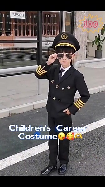 Kids Pilot Career Costumes for Boys and Girls