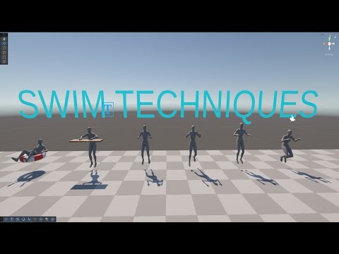 Swim Techniques – Swimming Animation Pack For Unity