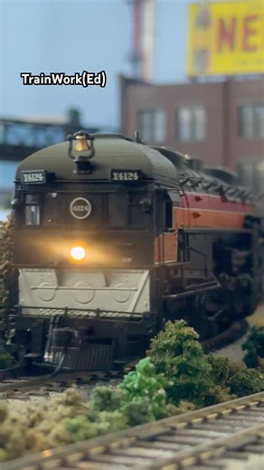 Fantasy Morning Mail Run in HO Scale