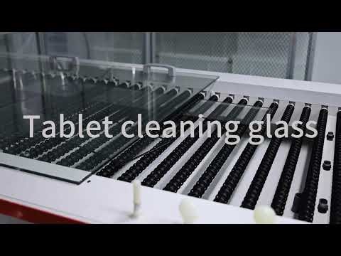 ✨ Satisfying Tablet Screen Cleaning | Tempered Glass Crystal Clear Finish