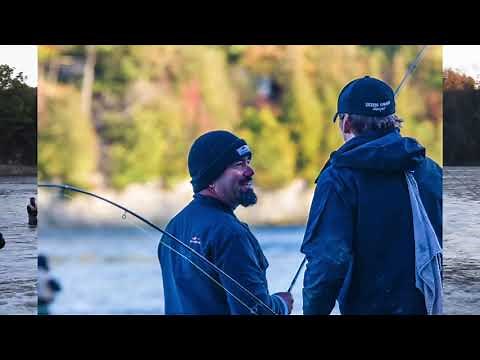 Trout and Salmon Fishing in Goderich, Ontario with Wild Goose Case Outfitters