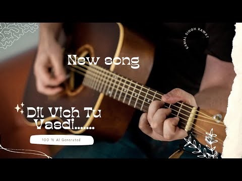 Dil Vich Tu Vasdi new song Inspired Sahotas - Dil Vich Tu Vasdi | Original AI Song | Romantic Music