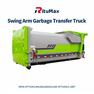 [Hot Item] 11m3 Hydraulic Drive Garbage Compactor Container for Urban Waste Disposal